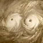 El doble vórtice del polo Sur de Venus ha desaparecido