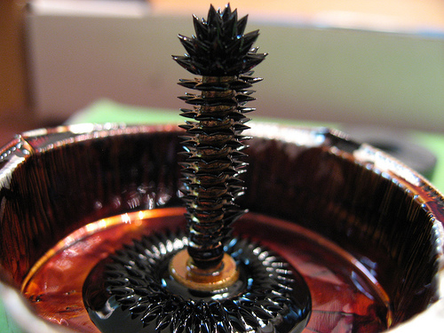 ferrofluid = intriguing